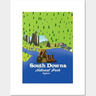 South Downs National Park England Posters and Art